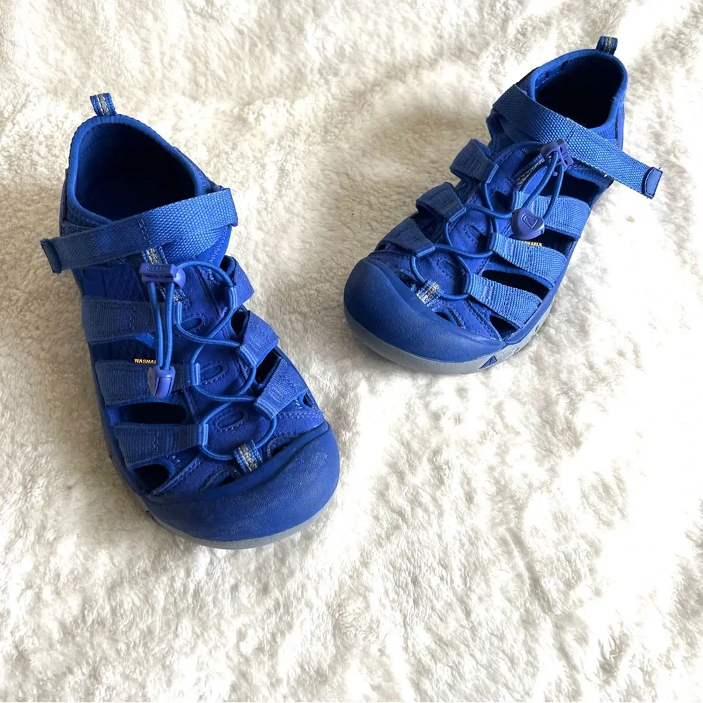 Keen Newport H2 Sandals Blue Grey Youth Size 6